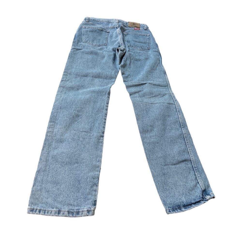 Wrangler Straight Leg Jeans Blue Size 31x32 - Picture 2 of 6
